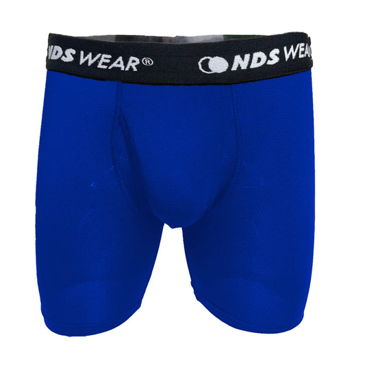 NDS Wear Men’s Sport Mesh Boxer Briefs – Breathable Fly Front Underwear 2-Pack-Boxer Briefs-NDS Wear-NDS WEAR
