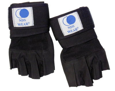 NDS Wear Fitness Gloves With Wrist Strap Unisex-workout-NDS WEAR-WITH WRIST WRAP-Small-NDS WEAR