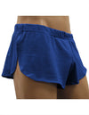 NDS Wear Mens Cotton Mesh Side Split Short Royal Blue-Mens Shorts-NDS Wear-NDS WEAR