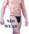 NDS Wear Mens Sheer Elastic Clip Tonga/Thong-Mens Thong-NDS Wear-NDS WEAR
