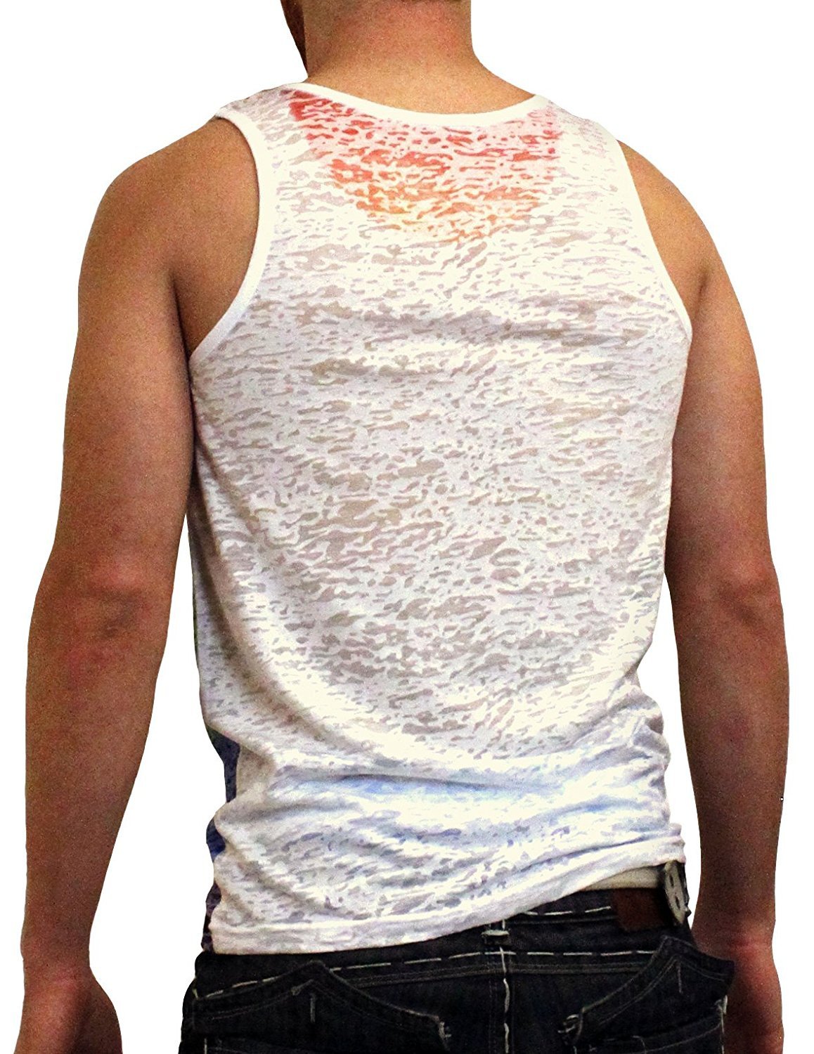 NDS Wear Rainbow Burnout Tank Top, Pride Tanktop - FLASH SALE-Tank-Top-NDS Wear-NDS WEAR