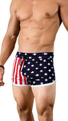 Neptio Brand's Stylish Men's Running Shorts or Swimsuit with American Flag Design-Running Shorts-NDS Wear-NDS WEAR