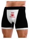 Ohio Football Mens Boxer Brief Underwear by TooLoud-Boxer Briefs-NDS Wear-Black-with-White-Small-NDS WEAR