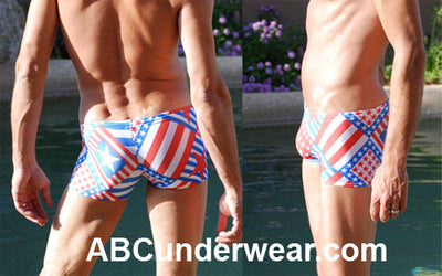 Patriotic Pouch Swimwear for Men-NDS Wear-NDS Wear-NDS WEAR
