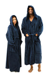 Plush Hooded Robe for Men-Robe-NDS WEAR-NDS WEAR
