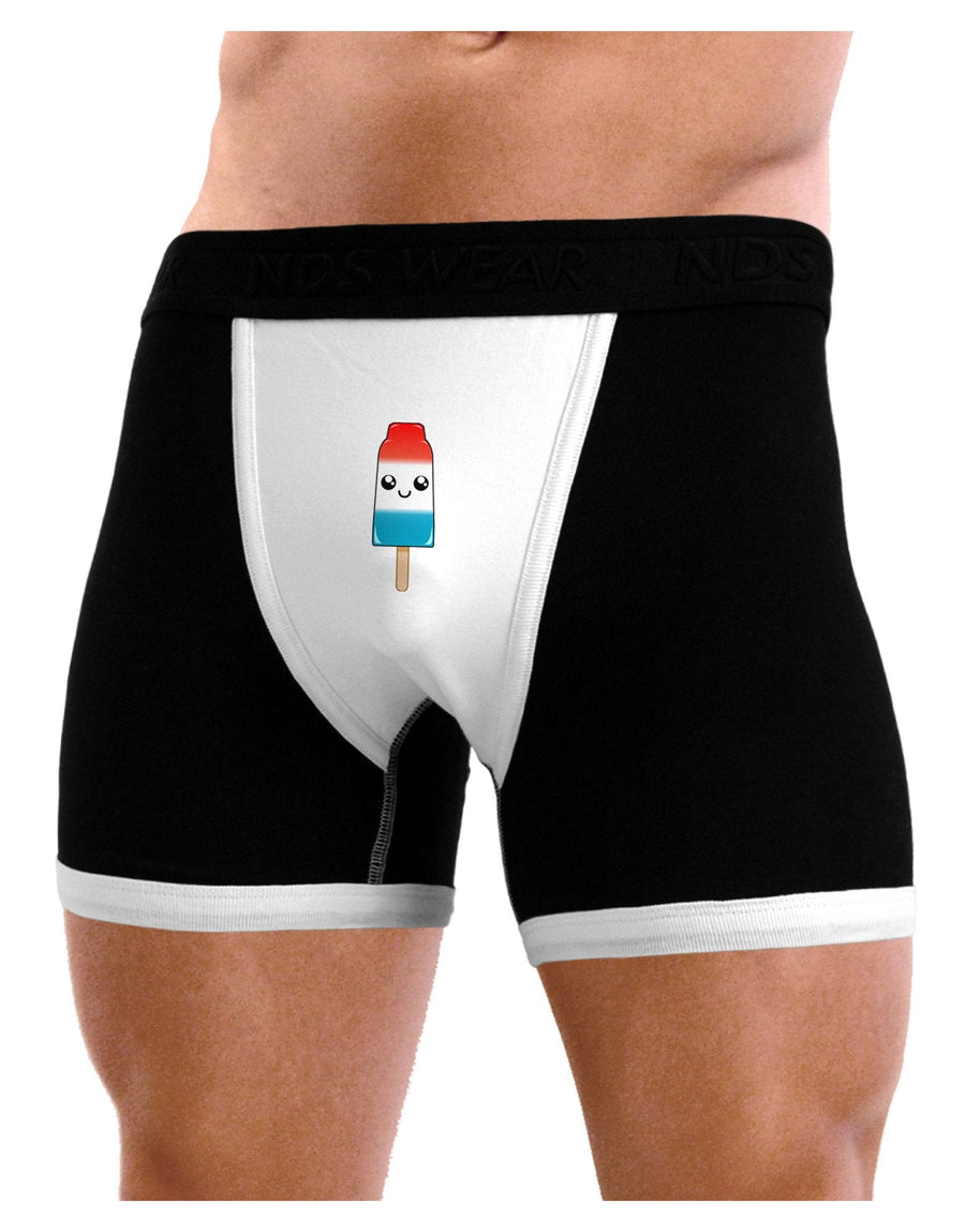 Popsicle Mens Boxer Brief Underwear-Boxer Briefs-NDS Wear-Black-with-White-Small-NDS WEAR