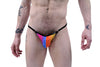 Rainbows Illusion String Brief Men's Underwear-Mens Bikini-NDS WEAR-Small-NDS WEAR