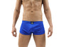 Retro Mesh Side Split Short, Sexy Men's Shorts-Mens Shorts-NDS WEAR-Small-Blue-NDS WEAR