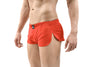 Retro Mesh Side Split Short, Sexy Men's Shorts-Mens Shorts-NDS WEAR-Small-Red-NDS WEAR