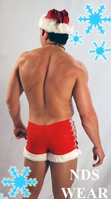 Santa Mens Lace-Up Short-NDS Wear-NDS WEAR-NDS WEAR