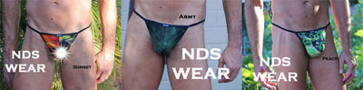 Seductive G-String for an Alluring Appeal - By NDS Wear-Mens Thong-NDS WEAR-Small-Medium-Army-NDS WEAR