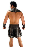 Sexy Greek Warrior Costume for Men-Costume-NDS WEAR-One Size-Brown-NDS WEAR
