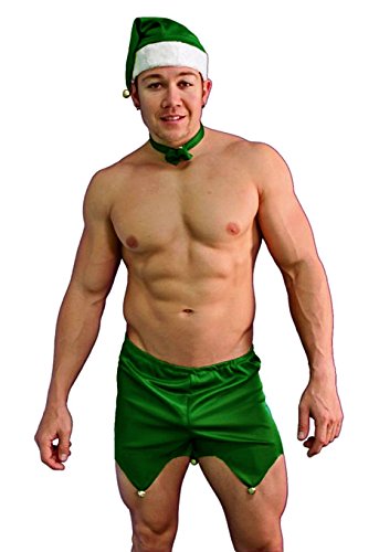 Sexy Mens Elf Costume by NDS Wear-Costume-NDS Wear-One Size-Green-NDS WEAR