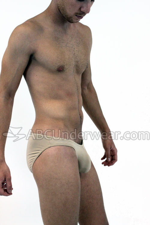 NDS Wear Sexy Nude Dude Microfiber Bikini Brief – Skin Tone Men’s Underwear-Mens Bikini Underwear-NDS Wear-NDS WEAR