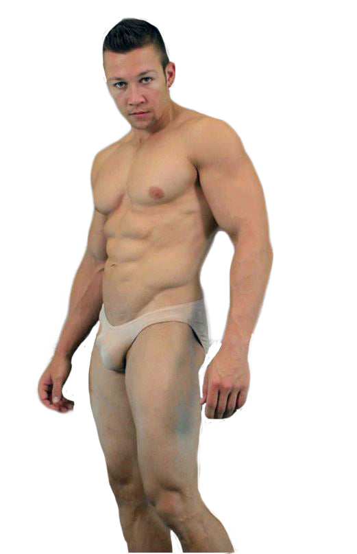 NDS Wear Sexy Nude Dude Microfiber Bikini Brief – Skin Tone Men’s Underwear-Mens Bikini Underwear-NDS Wear-NDS WEAR