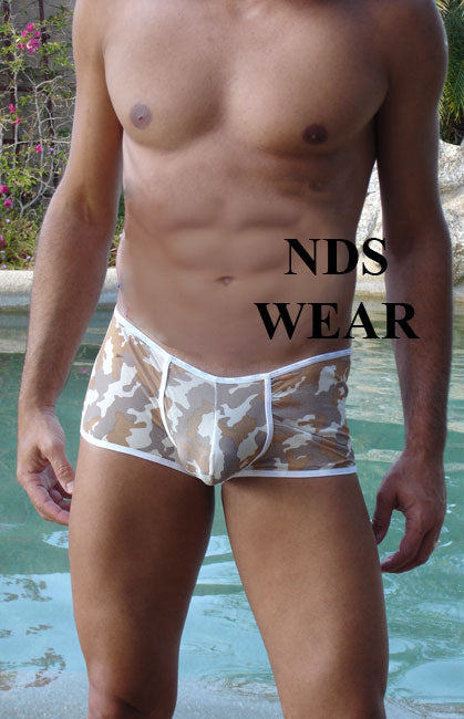 Sheer Brown Camo Short-NDS Wear-NDS WEAR-Small-NDS WEAR