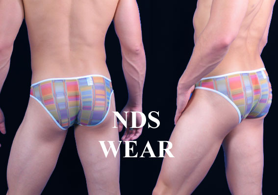 Sheer Multi-Graphic Men's Bikini Underwear-NDS Wear-NDS WEAR-NDS WEAR