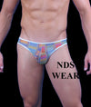 Sheer Multi-Graphic Men's Bikini Underwear-NDS Wear-NDS WEAR-Small-NDS WEAR