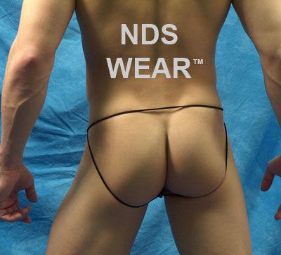 Shop Black Double String Jock - A Stylish and Comfortable Undergarment for Men-Mens Thong-NDS WEAR-NDS WEAR