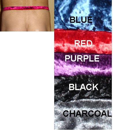 Shop: Luxurious Velvet Backless Pouch with C-Ring for Ultimate Comfort and Style-Mens Thong-NDS WEAR-Small-Red-NDS WEAR