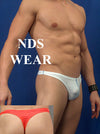 Shop Men's Contrast Thong Swimsuit for a Bold and Fashion-Forward Beach Look-Mens Thong-NDS WEAR-NDS WEAR