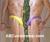 Shop Men's Cotton Lycra O-Ring Thong-Mens Thong-nds wear-Vibrant-Yellow-Small-NDS WEAR