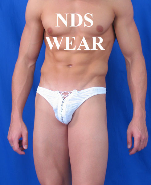 Shop Men's Jacquard Lace-up Thong with a Stylish Design-Mens Thong-nds wear-Small-Black-NDS WEAR