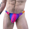 Shop Men's Rainbows Illusion Thong Underwear-Mens Thong-NDS WEAR-Small-NDS WEAR