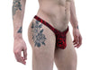 Shop Men's Red and Black Cappuccino Thong-Mens Thong-NDS WEAR-NDS WEAR