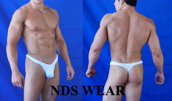Shop Men's Sheer Stripe Tonga - A Stylish and Comfortable Addition to Your Wardrobe-Mens Thong-NDS Wear-NDS WEAR