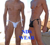 Shop Men's Tie Side Thong - A Stylish and Comfortable Undergarment for Men-Mens Thong-NDS WEAR-One-Size-Black-NDS WEAR