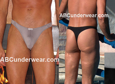 Shop N-Larger Microfiber Thong - High-Quality and Comfortable Underwear for Men-Mens Thong-NDS WEAR-NDS WEAR