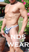 Shop NDS Grey Camo Thong - A Stylish and Comfortable Undergarment for Men-Mens Thong-NDS WEAR-Small-NDS WEAR