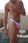 Shop NDS Wear Brazilian Thong in Pink-Mens Thong-NDS WEAR-Small-NDS WEAR