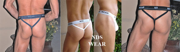 Shop NDS Wear Men's Y-Back Thong - A Stylish and Comfortable Undergarment for Men-Mens Thong-NDS WEAR-Small-Black-NDS WEAR