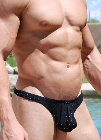 Shop NDS Wear's Sparkle Thong for a Glamorous and Comfortable Underwear Experience.-Mens Thong-NDS WEAR-Small-NDS WEAR