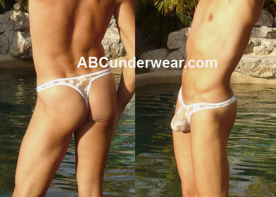 Shop Sheer Brown Camo Thong-Mens Thong-NDS WEAR-NDS WEAR