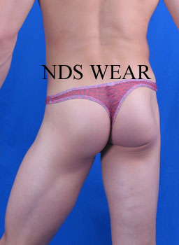 Shop Sheer Red Cheetah Thong - A Bold and Sexy Addition to Your Lingerie Collection-Mens Thong-NDS WEAR-NDS WEAR