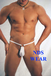 Shop White U Front Ring Thong-Mens Thong-nds wear-Small-NDS WEAR