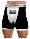 Sidecar Motorcycle Photo Mens Boxer Brief Underwear-Boxer Briefs-NDS Wear-Black-with-White-Small-NDS WEAR