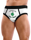 St Patricks Day Fun Men's Brief Underwear - Choose your Print-Mens Brief-NDS Wear-Medium-Wanna-See-My-Lucky-Charm-NDS WEAR