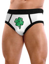 St Patricks Day Fun Men's Brief Underwear - Choose your Print-Mens Brief-NDS Wear-Medium-Cartoon-Shamrock-Clover-NDS WEAR