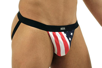 Stars and Stripes American Flag Jockstrap - By NDS Wear-Jockstrap-NDS Wear-NDS WEAR