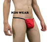 Stylish Men's Cotton G-string in a Variety of Colors - By NDS Wear-NDS Wear-Lobbo-Small/Medium-Red-NDS WEAR