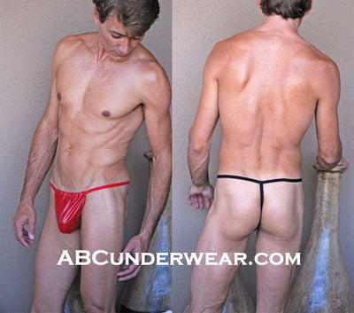Stylish Men's Pleather G-String - By NDS Wear-NDS Wear-NDS WEAR-NDS WEAR