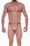 Stylish Seashells G-String for Men - By NDS Wear-Men's G-String-NDS Wear-Small-Medium-Multi-NDS WEAR