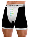 Suns Out Guns Out - Gradient Colors Mens Boxer Brief Underwear-Boxer Briefs-NDS Wear-Black-with-White-Small-NDS WEAR