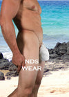 Tanning Pouch Raindrop Tanning Cover for Men By Neptio®-Tanning Cover-NDS Wear-One-Size-White-NDS WEAR