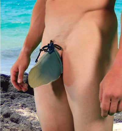 Tanning Pouch Raindrop Tanning Cover for Men By Neptio®-Tanning Cover-NDS Wear-One-Size-Light-Skin-NDS WEAR