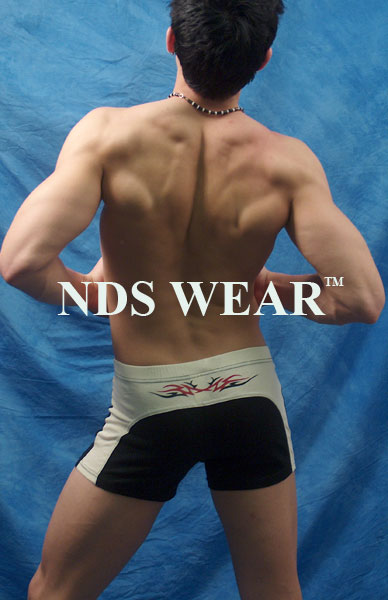 Tattoo Back Pouch Short-NDS Wear-nds wear-Small-NDS WEAR
